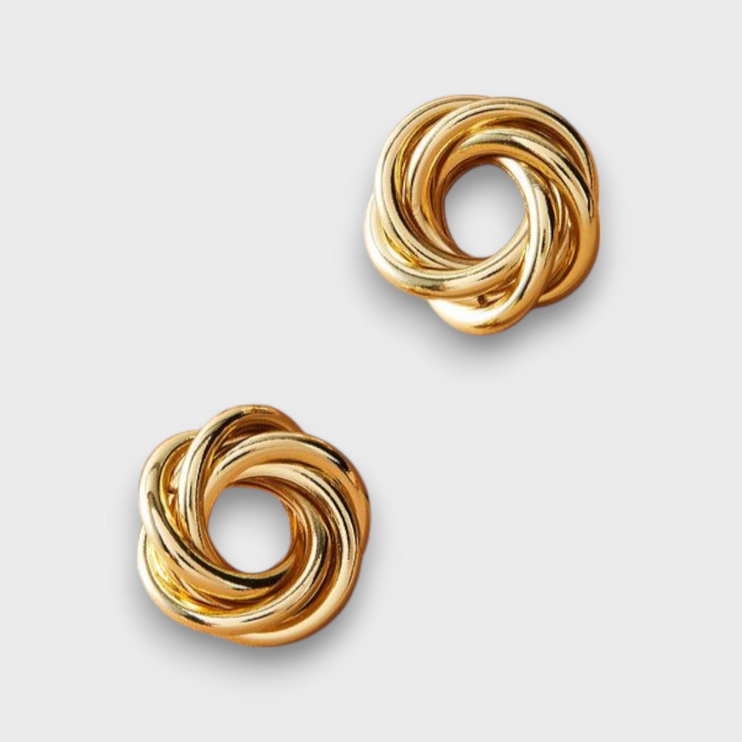 Auriane | Intertwined Stud Earrings