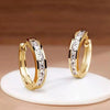 Assiya | Chic Gold & Crystal Hoop Earrings