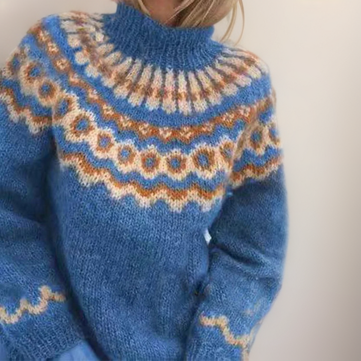 Juanita | Fair Isle Knit Sweater