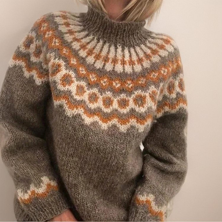 Juanita | Fair Isle Knit Sweater