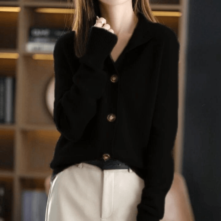 Ellie | Cozy Charm Button Sweater