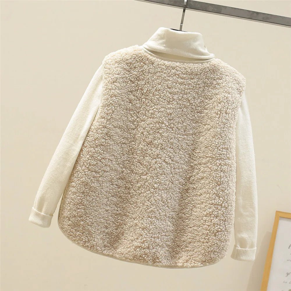 Kalena | Lined Teddy Vest