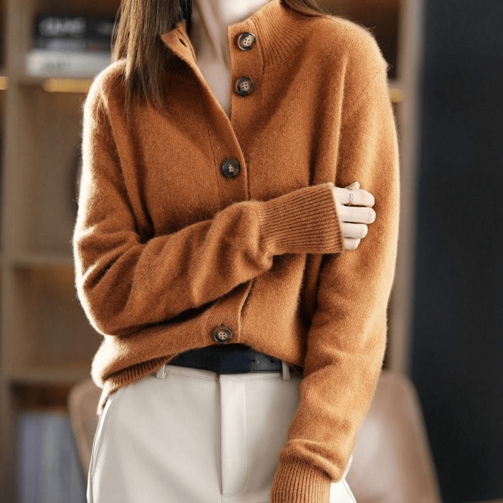 Ellie | Cozy Charm Button Sweater