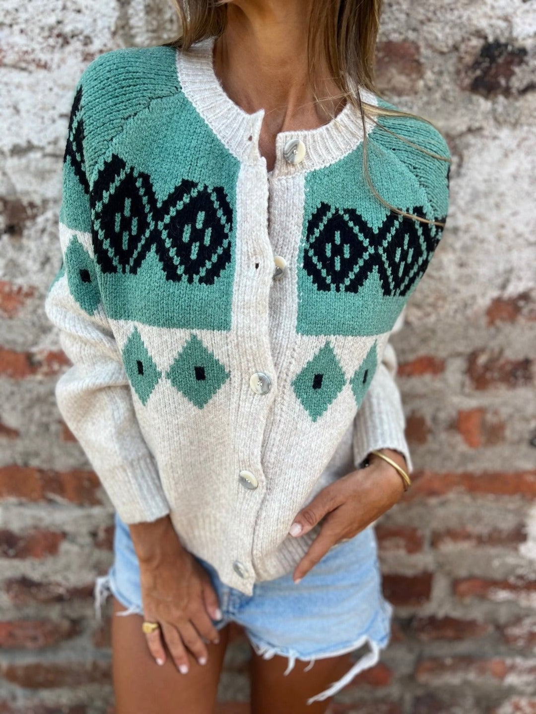 Jesse | Cardigan vintage douillet