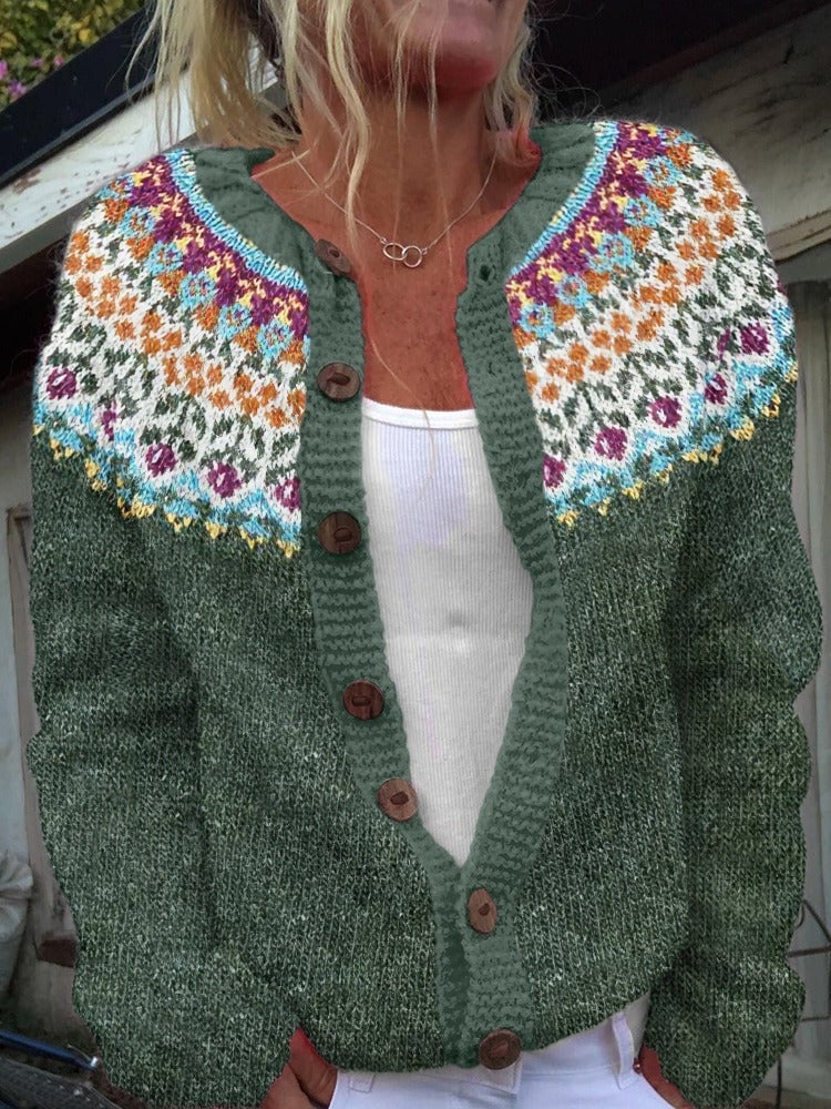 Abia | Cardigan vintage douillet