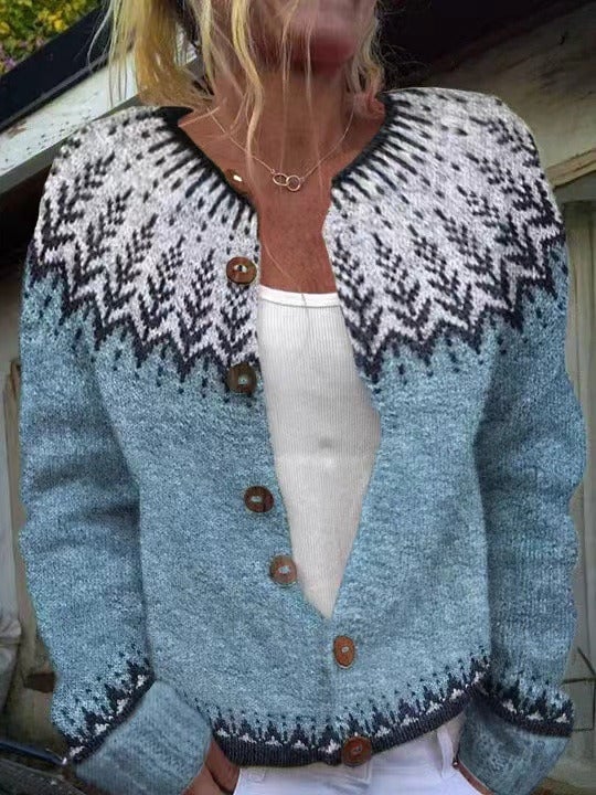 Bintou | Cardigan vintage douillet