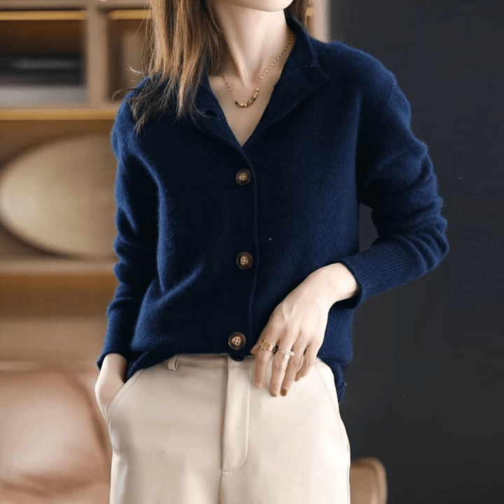 Ellie | Cozy Charm Button Sweater