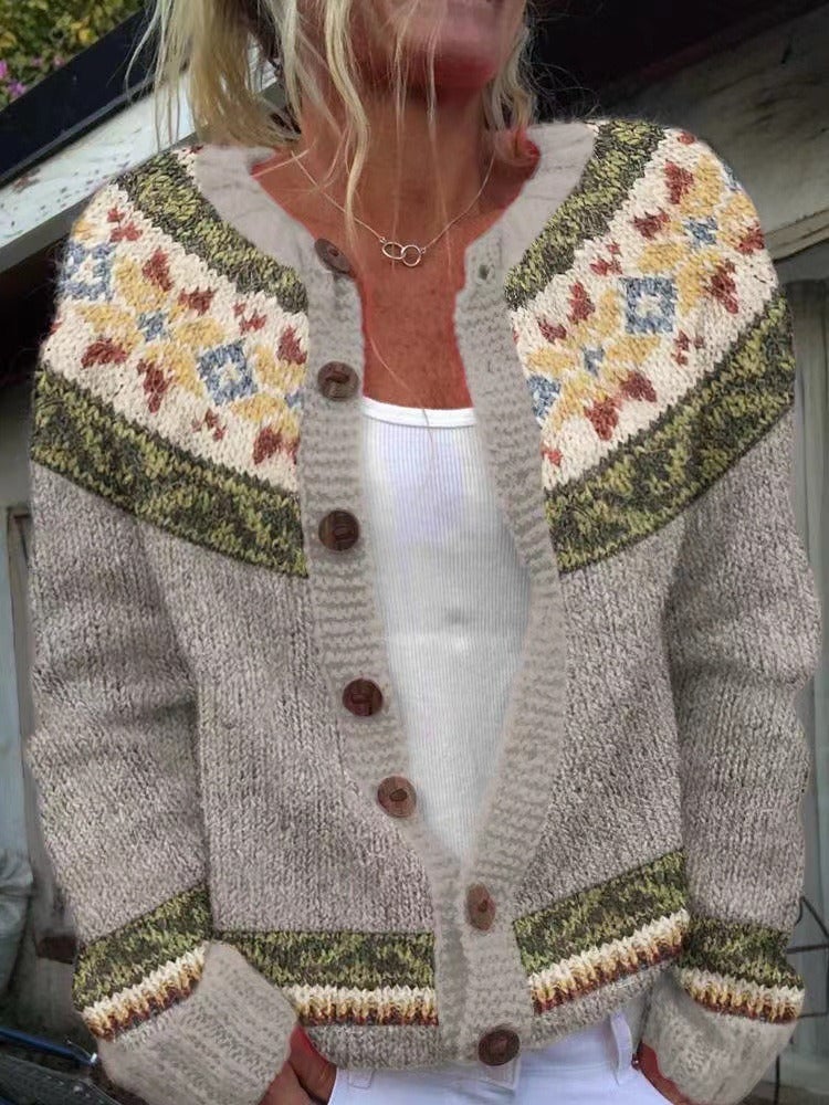 Carlyn | Cardigan vintage douillet
