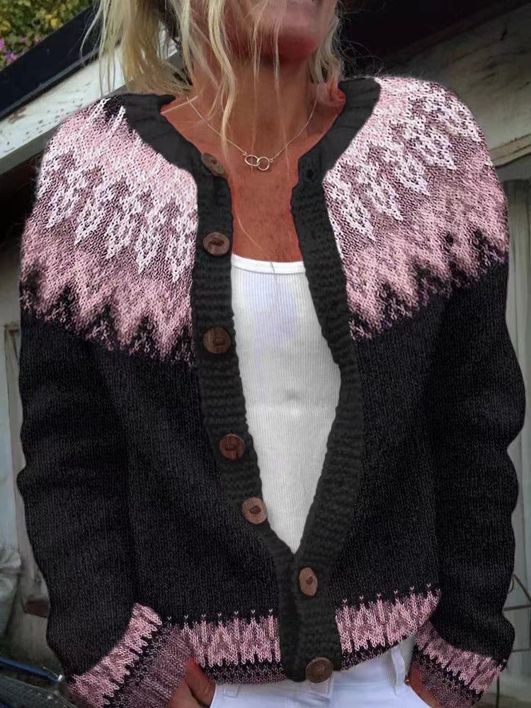 Hailea | Cardigan vintage douillet