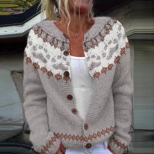 Hamdi | Cardigan vintage douillet
