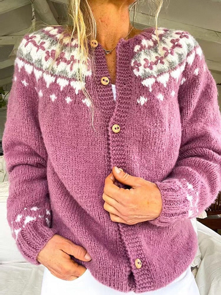 Zeenat | Cardigan vintage douillet