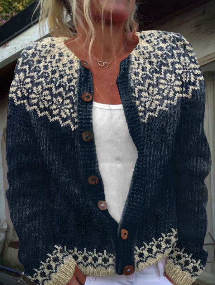 Kristy | Cardigan vintage douillet