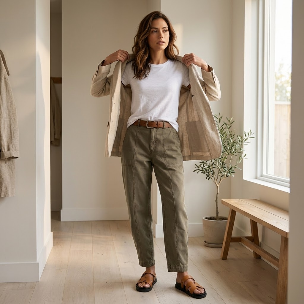 Akina | Tailored Utility Pants