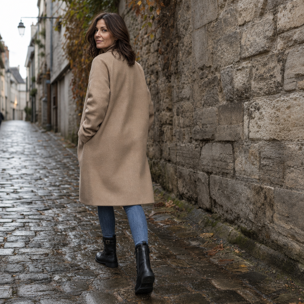 Amarah | Bottines à lacets et fermeture zippée latérale