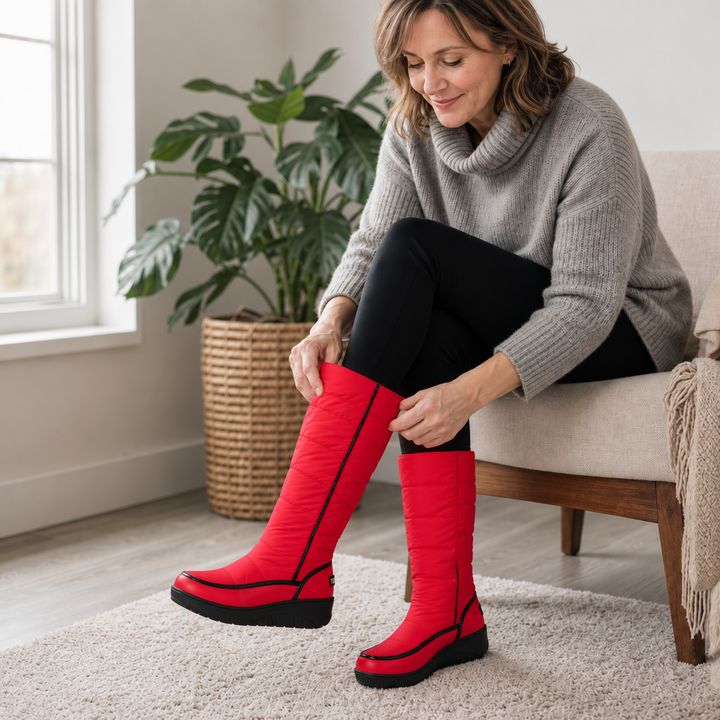 Naemi | Full-Shaft Plush-Lined Knee-High Boots