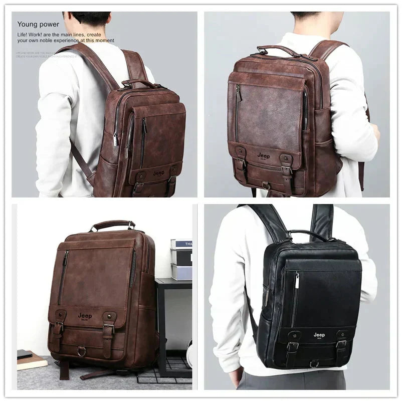 London | Leather Backpack