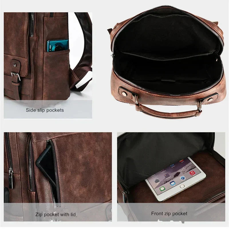 London | Leather Backpack