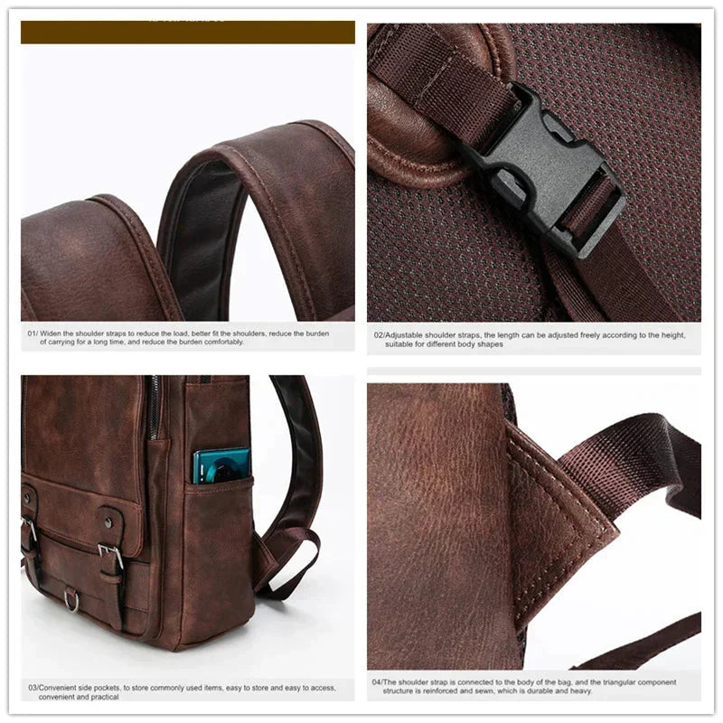 London | Leather Backpack