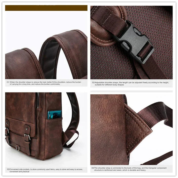 London | Leather Backpack