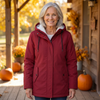 Emmeline – Hooded Winter Coat with Sherpa Lining