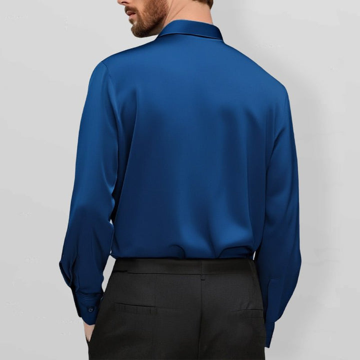 Mitchel Wrinkle-Free Stretch Shirt detail