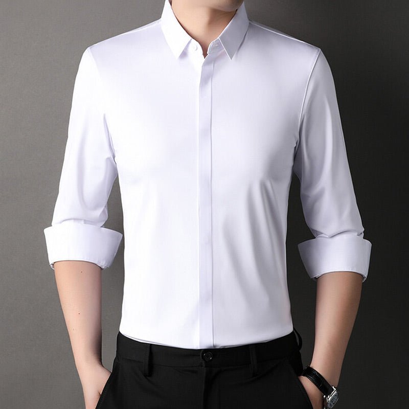 Mitchel Wrinkle-Free Stretch Shirt White