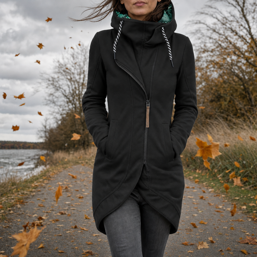 Odile | Manteau coupe-vent déperlant