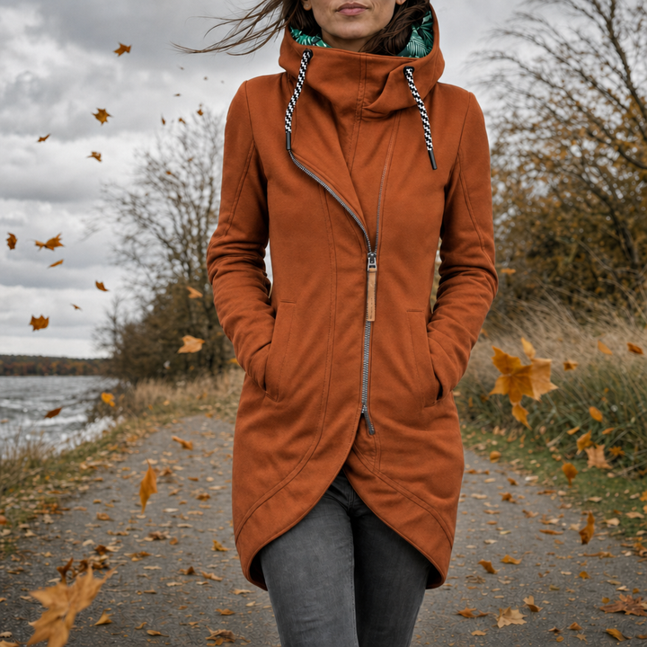 Odile | Manteau coupe-vent déperlant
