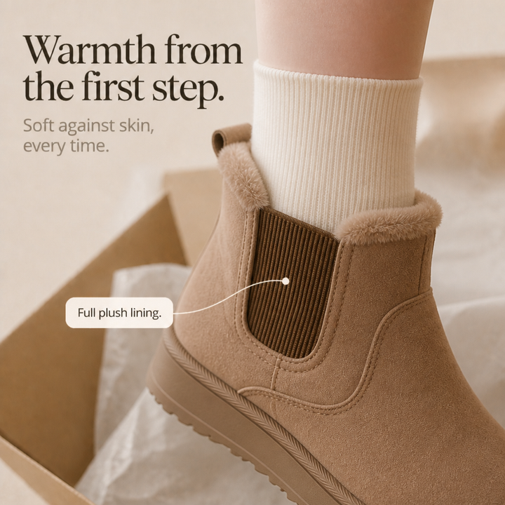 Havanna | Bottes d'hiver à enfiler doublées en fourrure