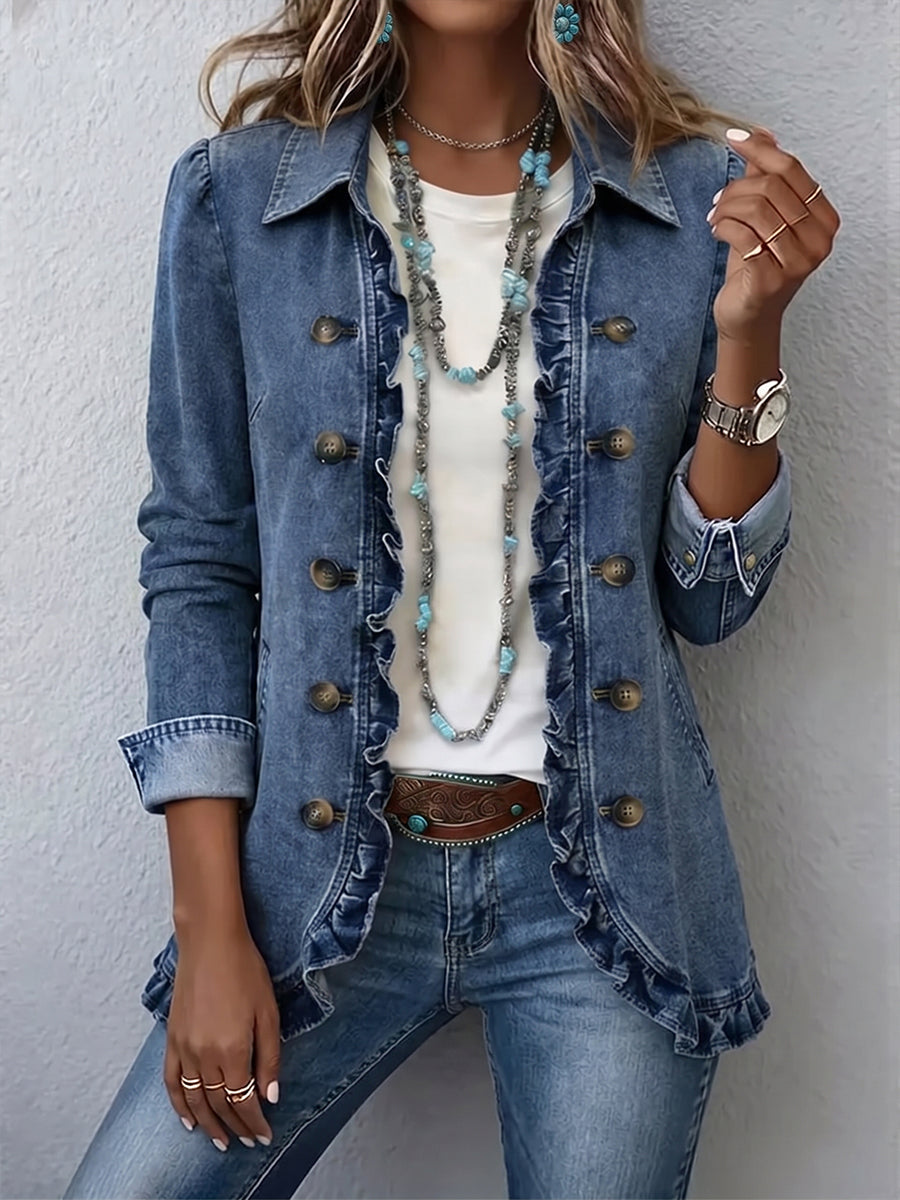 Kisha | Veste à volants