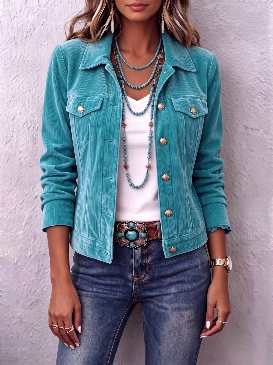 Portia | Boho Vintage-Inspired Velvet Jacket