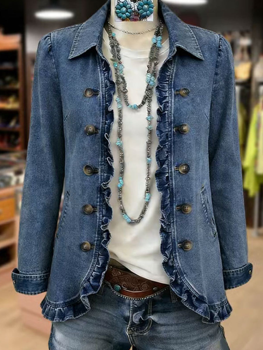 Kisha | Veste à volants