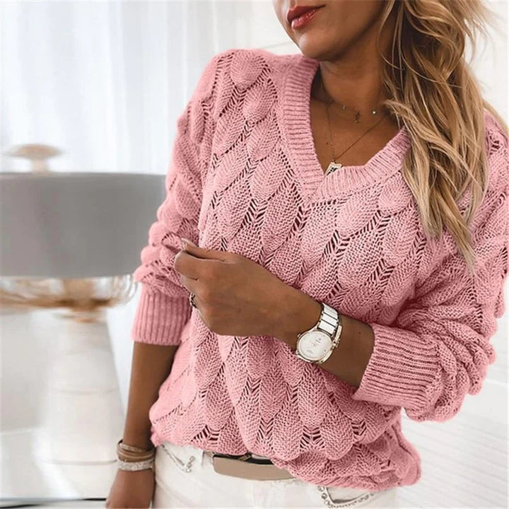 Reagan | Pull classique en maille texturée