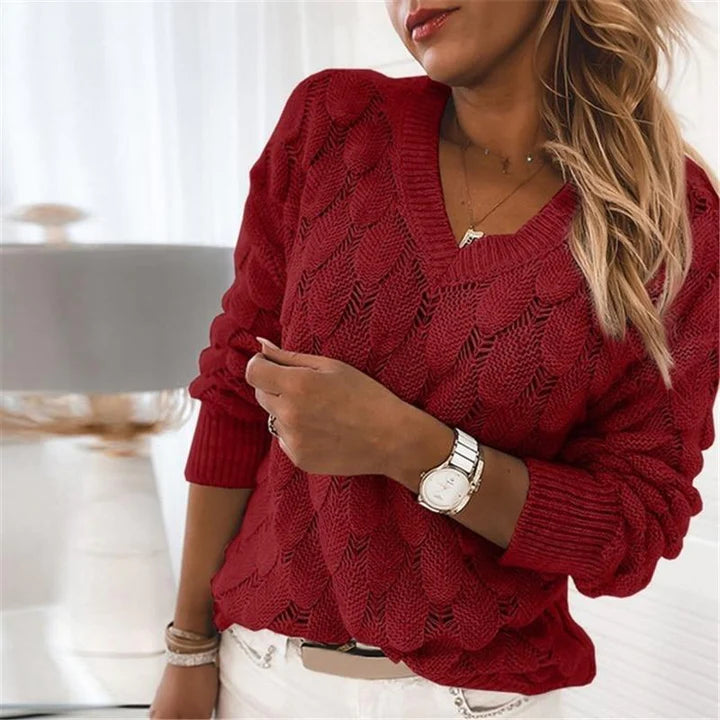 Reagan | Pull classique en maille texturée