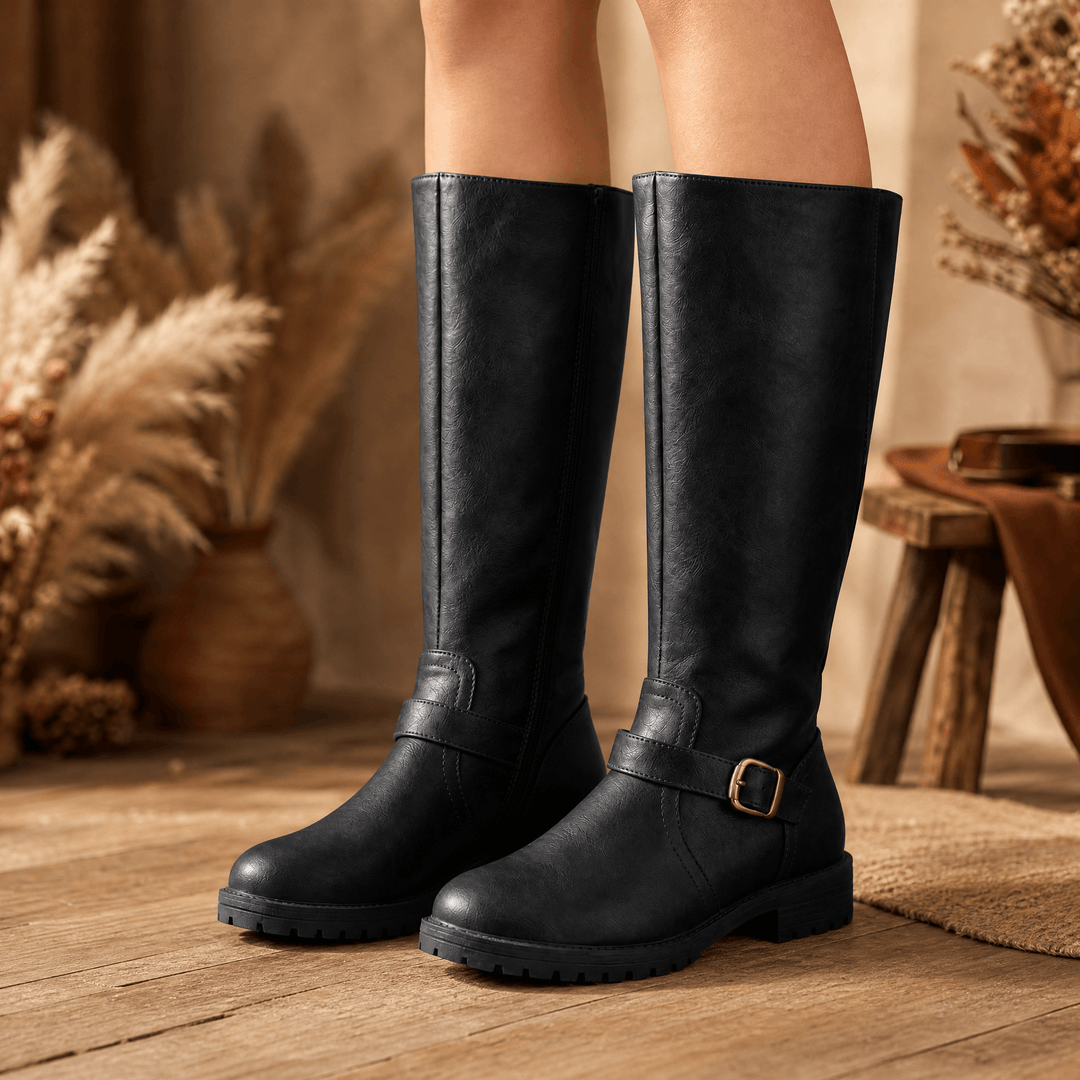 Kimberlyn | Knee High Riding Boots