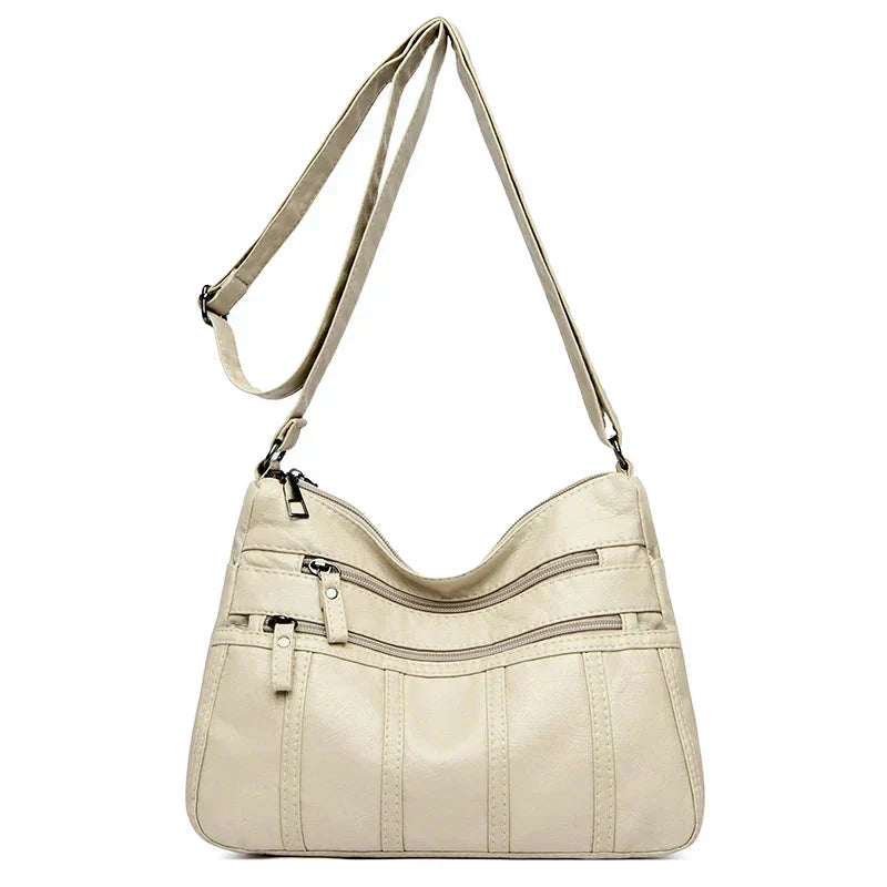Oriana | Luxury PU Leather Multi-Layer Pocket Bag