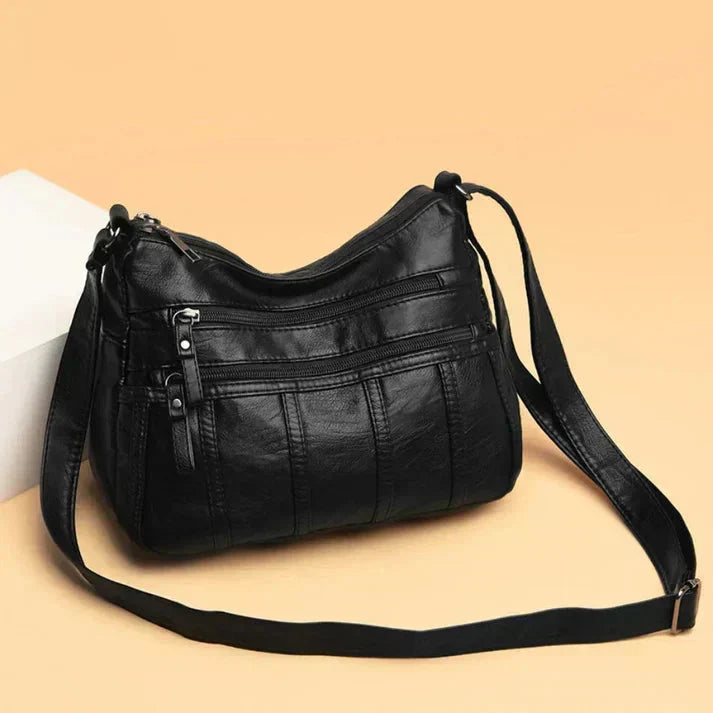 Oriana | Luxury PU Leather Multi-Layer Pocket Bag