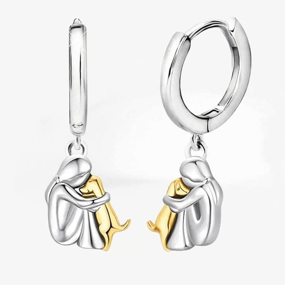 Wafa | Dog Icon Earrings