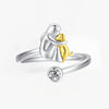 Cayley | Dog Icon Ring
