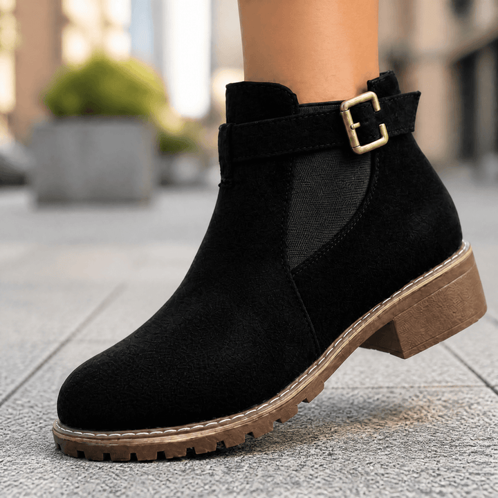 Caelin | Bottines à petits talons sans lacets