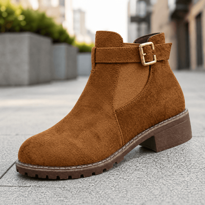 Caelin | Bottines à petits talons sans lacets