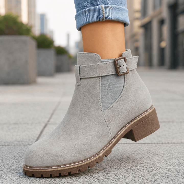 Caelin | Bottines à petits talons sans lacets