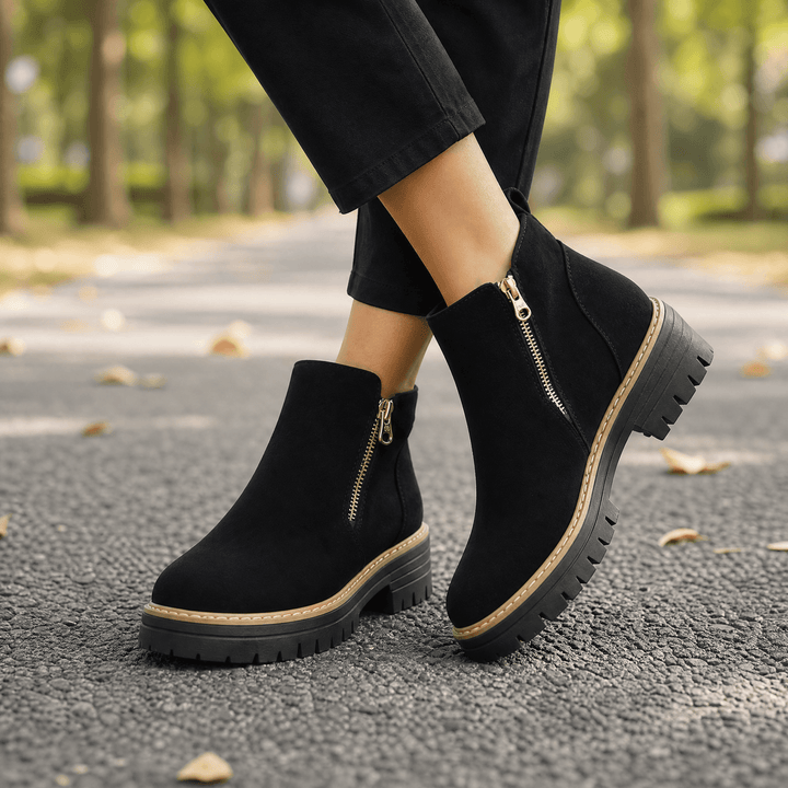 Paytyn | Side-Zip Suede Chelsea Boots