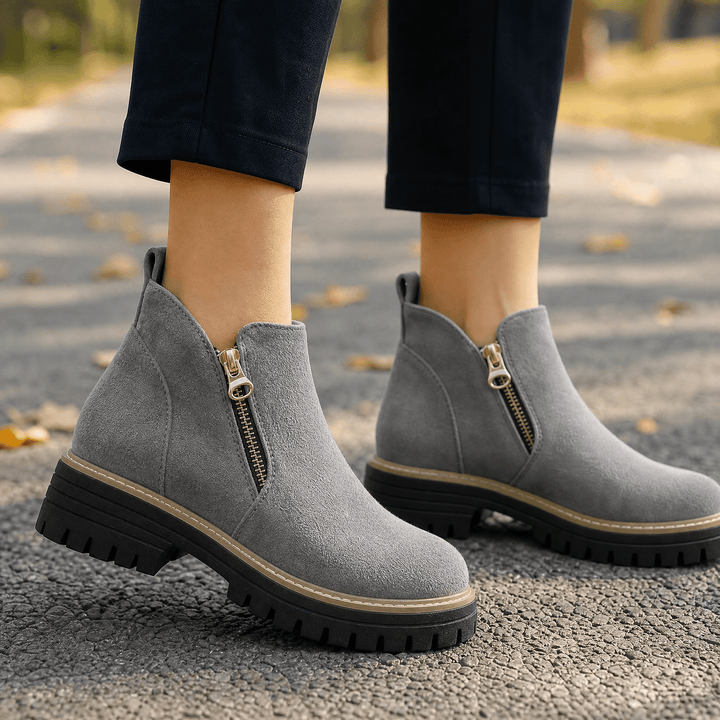 Paytyn | Side-Zip Suede Chelsea Boots