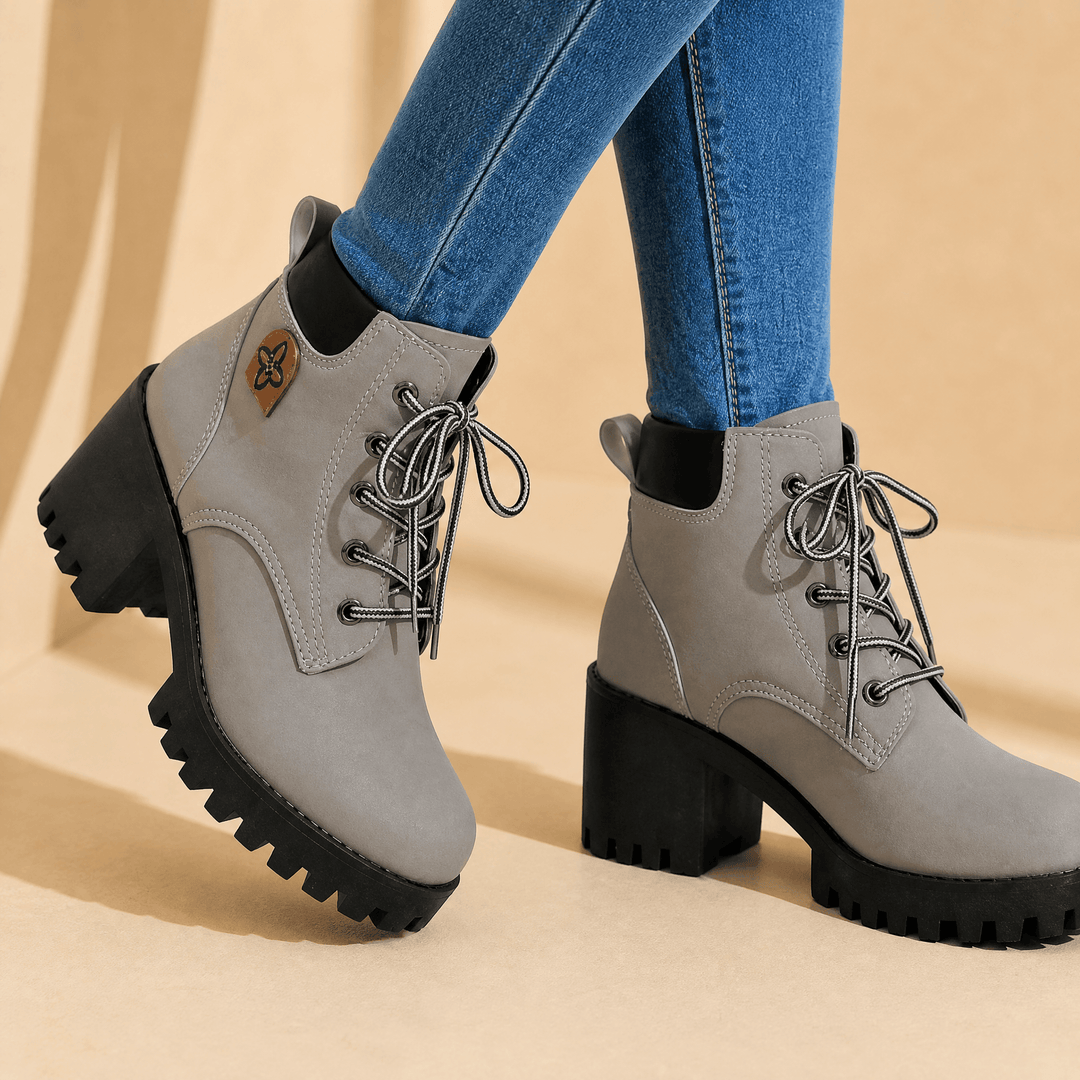 Anaika | Lightweight Chunky Platform Combat Boot