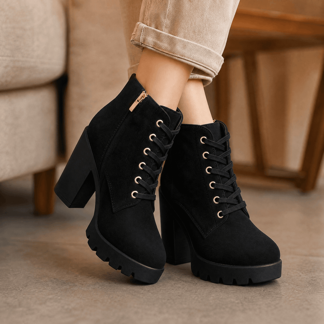 Symphony | Chunky Heel Ankle Boots