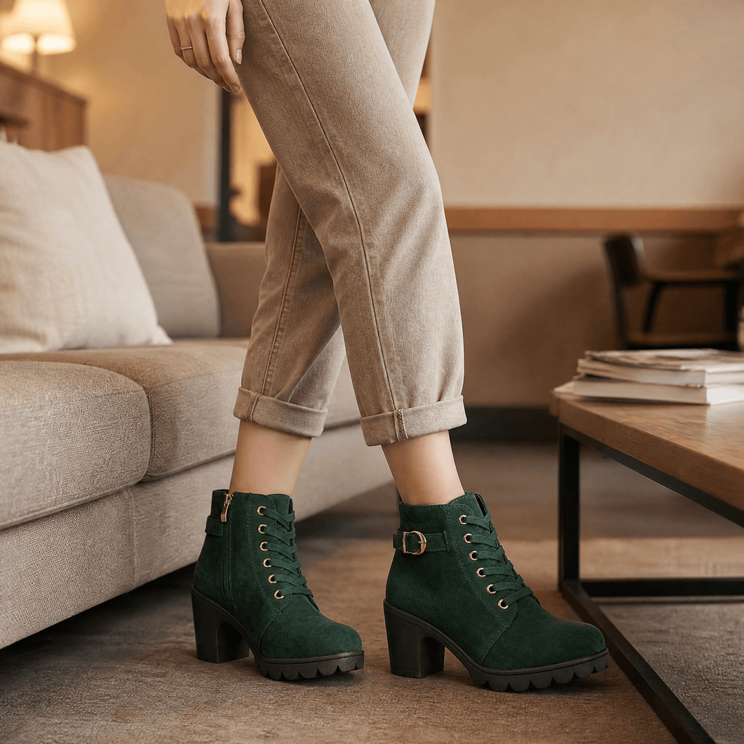 Symphony | Chunky Heel Ankle Boots