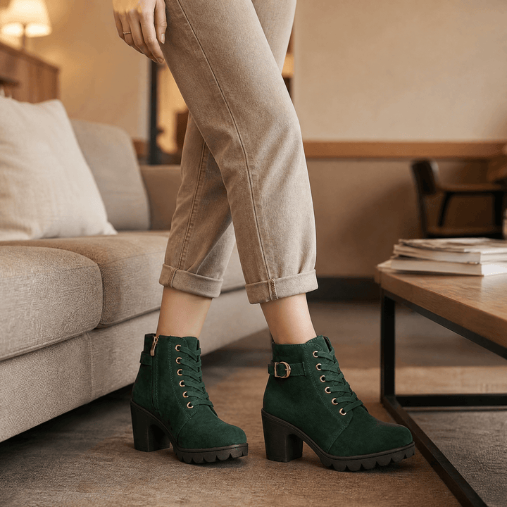 Symphony | Chunky Heel Ankle Boots