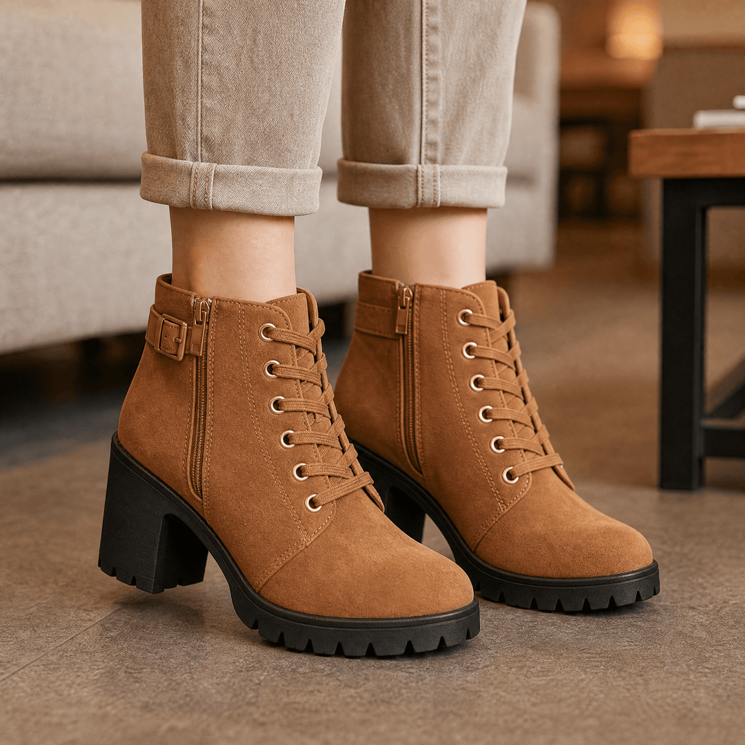 Symphony | Chunky Heel Ankle Boots