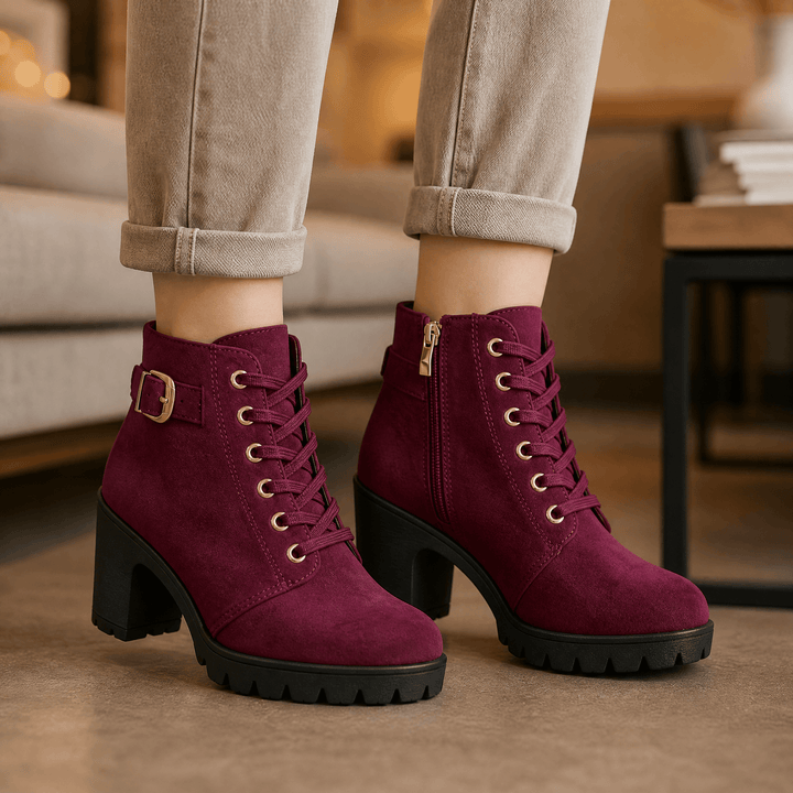 Symphony | Chunky Heel Ankle Boots